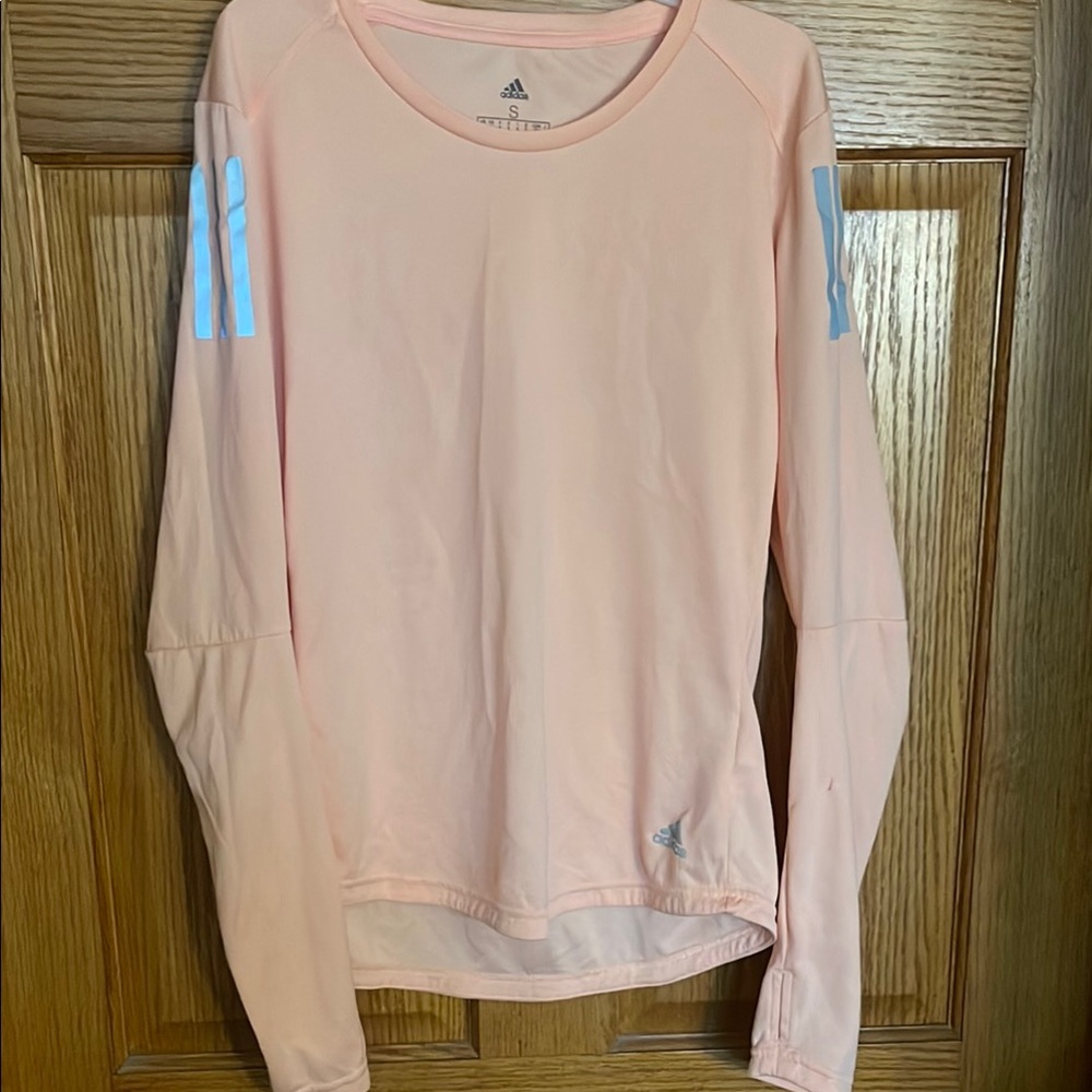 Adidas Pink Long Sleeve Shirt